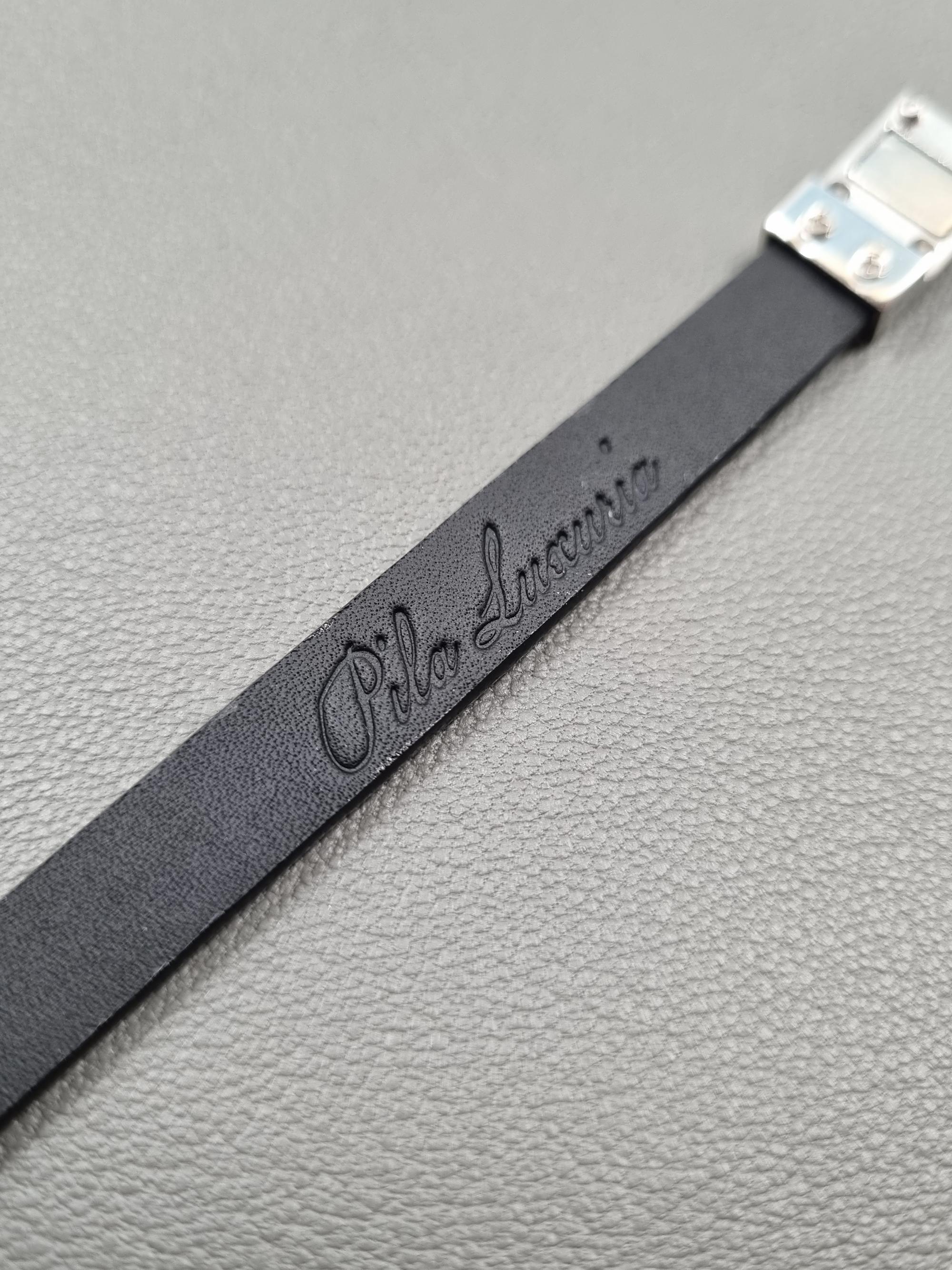 Tarnished Python Magnet Bracelet — alternate view